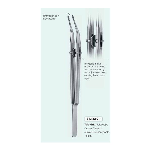 Pinze a telescopio per corona Tele-grip — Helmut Zepf