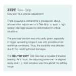 Pinze a telescopio per corona Tele-grip — Helmut Zepf