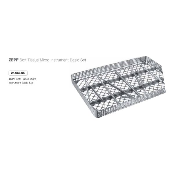 Set base di micro strumenti per tessuti molli — Helmut Zepf
