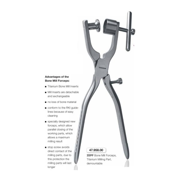 Bone Mill Forceps — Helmut Zepf