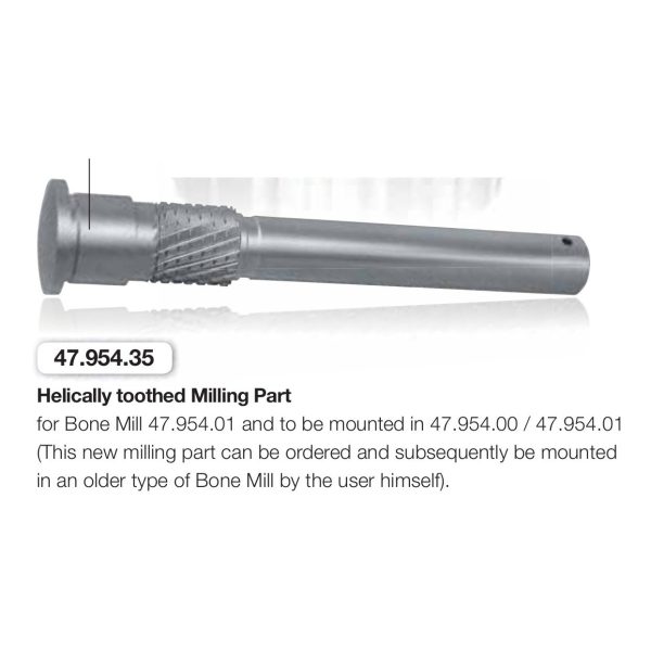 Helically toothed Milling Part — Helmut Zepf