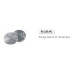 Storage Box per 10 puntine in titanium, opzionale — Helmut Zepf
