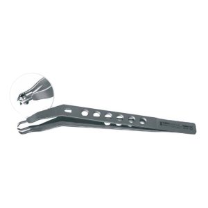 Implant Holding Tweezers, Titanium, 16 cm — Helmut Zepf