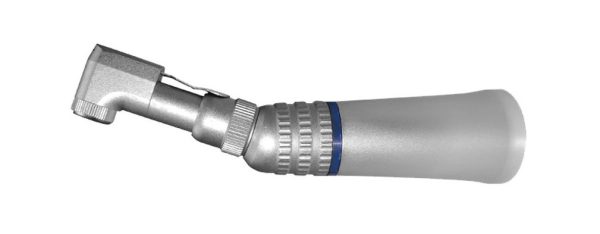 Contrangolo blu 1:1 per micromotore, con spray esterno — Tecnomed Italia