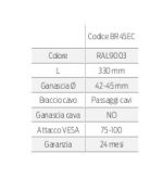 Braccio Monitor Completo Eco — Tecnomed Italia