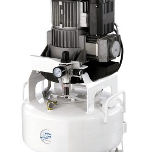 Compressore a secco TEC1-24SE, 24lt, 72 lt/min, per 1 riunito — Tecnomed Italia