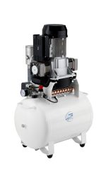 Compressore a secco TEC3-50,50lt, 140lt/min, filtro ster, per 2+1 riuniti — Tecnomed Italia