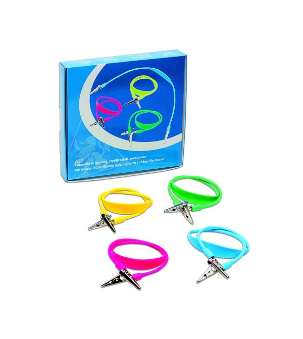 Catenelle in gomma termoplastica sterilizzabile, 4pz — Larident