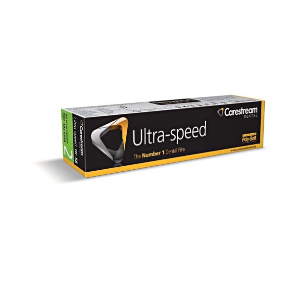 Pellicola per Radiografia UltraSpeed DF-58 U-Speed Poly 3,1 x 4,1 — Carestream Dental