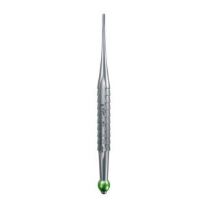 Lussatore per denti anteriori e arcata superiore, 2.5 mm, verde (X-Luxa-Tool 1) — Helmut Zepf