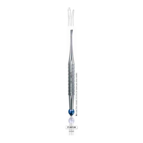Lussatore per arcata inferiore, 4.5 mm, blu (X-Luxa-Tool 4) — Helmut Zepf