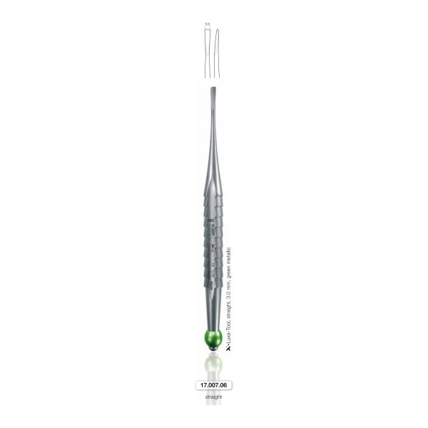 3.0 mm, dritto, verde (X-Luxa-Tool 6) — Helmut Zepf