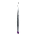 Elevatore distale n.77S, 2.5 mm, ricurvo, viola (X-Proximator 1) — Helmut Zepf