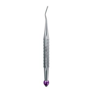 Elevatore distale n.77S, 2.5 mm, ricurvo, viola (X-Proximator 1) — Helmut Zepf