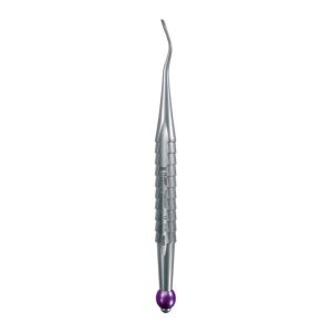 Elevatore mesiale n.77RS, 2.5 mm, ricurvo, viola (X-Proximator 2) — Helmut Zepf