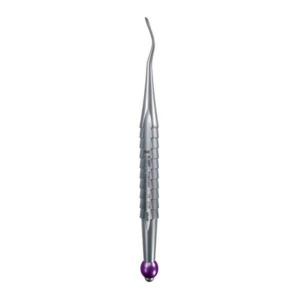 Elevatore mesiale n.77RS, 2.5 mm, ricurvo, viola (X-Proximator 2) — Helmut Zepf