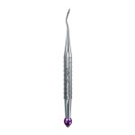 Sindesmotomo per accesso distale, 4.0 mm, ricurvo, viola (X-Syndesmotome 5) — Helmut Zepf