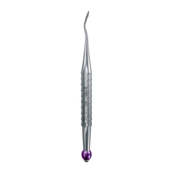 Sindesmotomo per accesso distale, 4.0 mm, ricurvo, viola (X-Syndesmotome 5) — Helmut Zepf