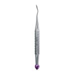 Sindesmotomo per accesso mesiale, 4.0 mm, ricurvo, viola (X-Syndesmotome 6) — Helmut Zepf