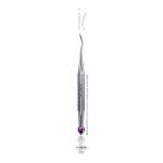 Sindesmotomo per accesso mesiale, 4.0 mm, ricurvo, viola (X-Syndesmotome 6) — Helmut Zepf