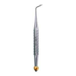 Sindesmotomo per lussazione linguale, 4.0 mm, curva sx, giallo (X-Syndesmotome 8) — Helmut Zepf