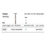 Frese F0041, Wheel, 6pz — Dentsply Maillefer