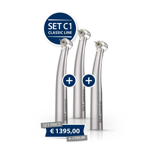 Set C1 Classic Line: Turbine ad alta velocità, con illuminazione, per Kavo® — MK-dent