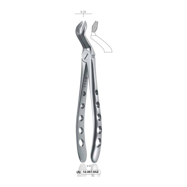 Pinza da estrazione n.79 Twist Ex 6 per molari arcata superiore — Helmut Zepf