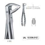 Pinza da estrazione n.36A Twist Ex 4, per denti frontali, arcata inferiore — Helmut Zepf