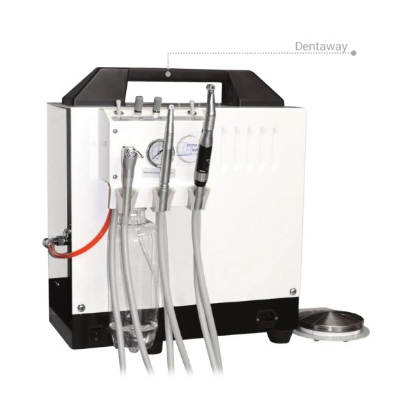 Riunito Dentale Veterinario Portatile Dentaway, compressore interno — Tecnomed Italia
